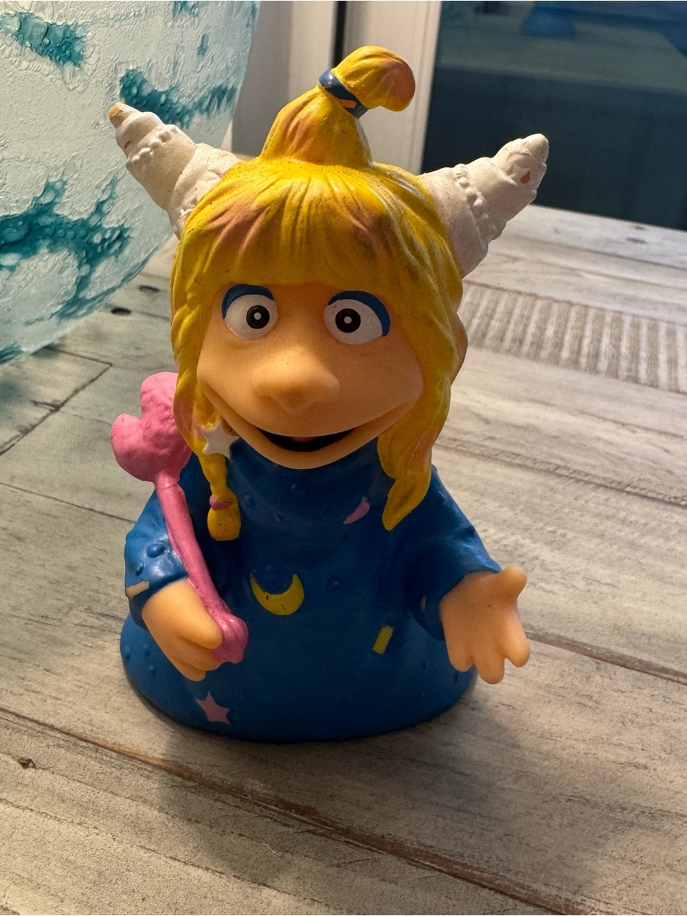 Eureeka's Castle Eureeka Hand Puppet Rubber 1990 Pizza Hut Vintage Nickelodeon
